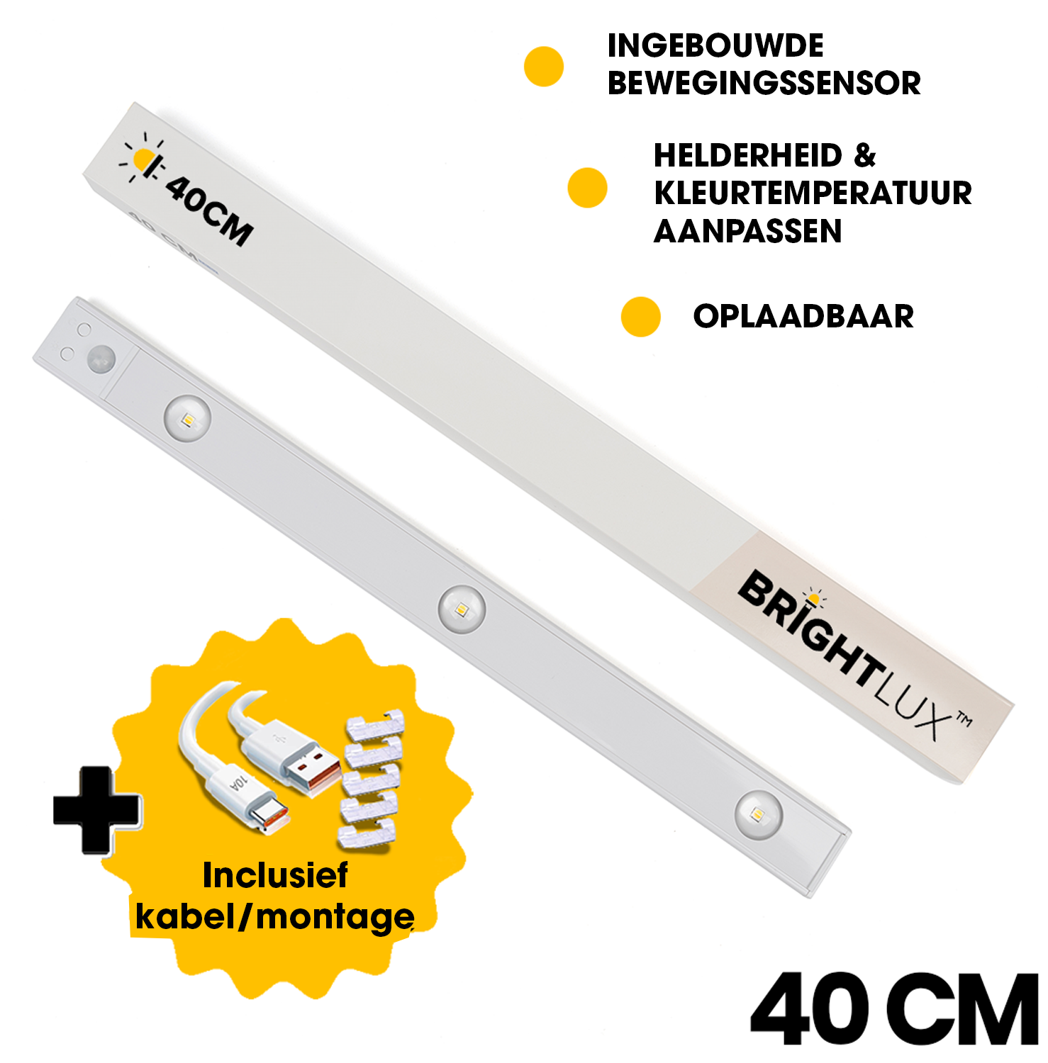 BrightLux™ – Kabellose LED-Lampe