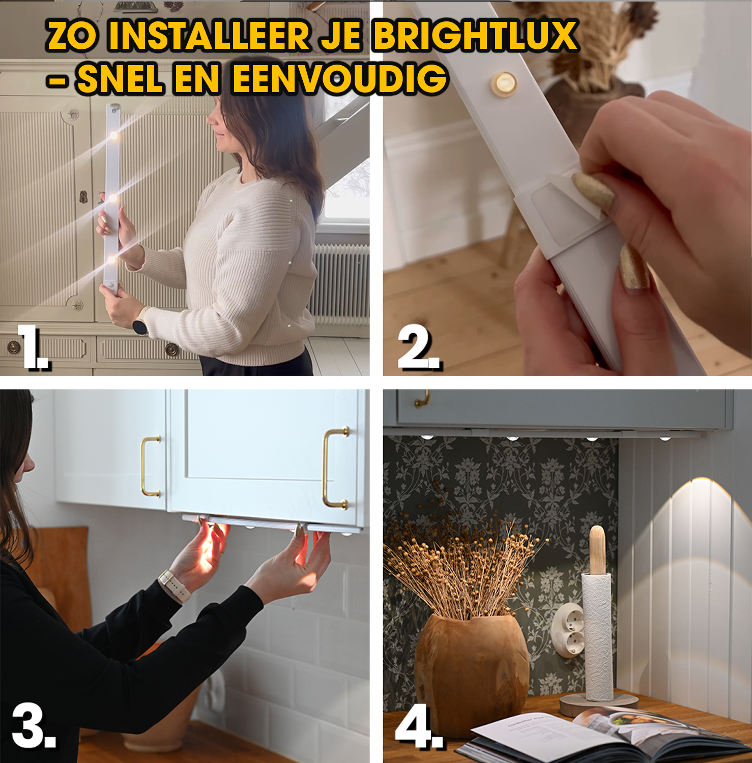 BrightLux™ – Kabellose LED-Lampe